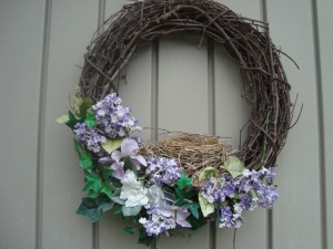 Wreath with a wreath